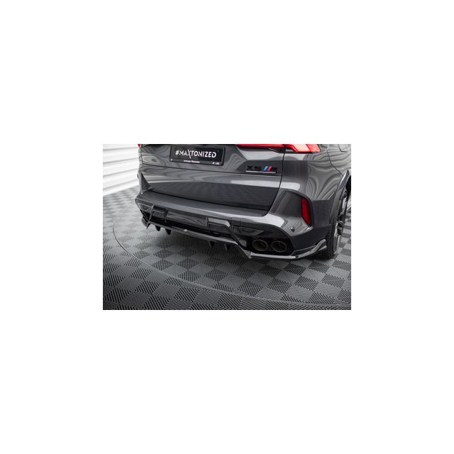 Добавка за задна броня (с вертикални ребра) BMW X5 M F95 Facelift