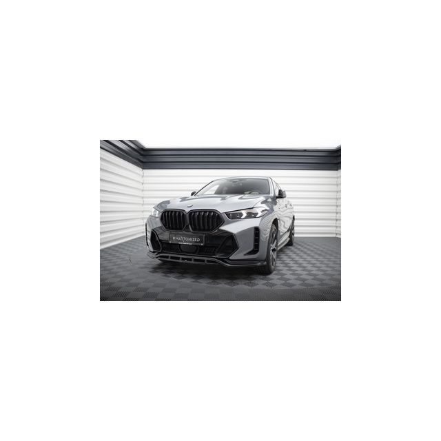 Добавка за предна броня V.1 BMW X6 M-Pack G06 Facelift