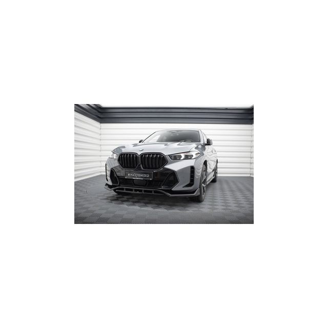 Добавка за предна броня V.2 BMW X6 M-Pack G06 Facelift