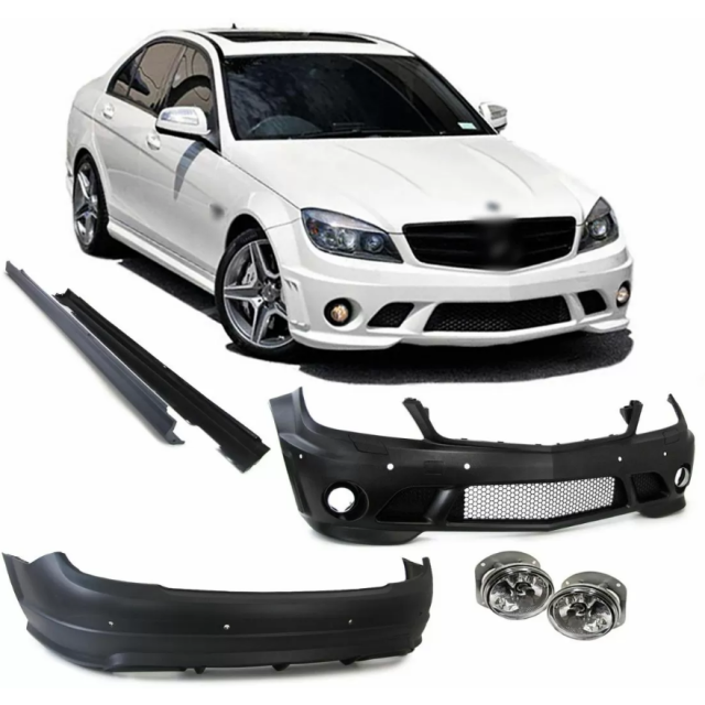 BODY KIT за Mercedes C-class W204 комби - C63 AMG Дизайн