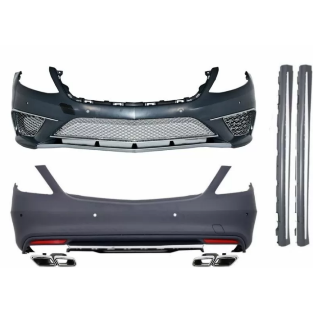 Body Kit за Mercedes W222 S-Class дълга база - S65 AMG пакет с накрайници