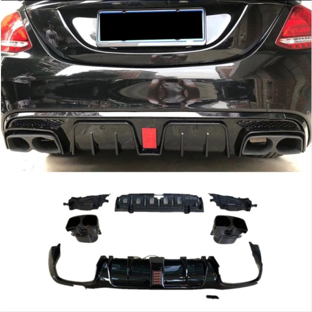 Brabus дифузьор за Mercedes W205