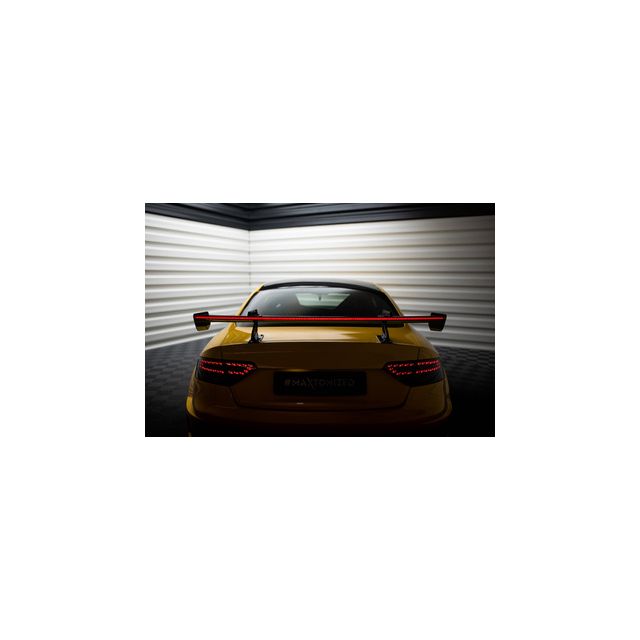 Карбонов спойлер/крило + LED Audi A5 Coupe 8T