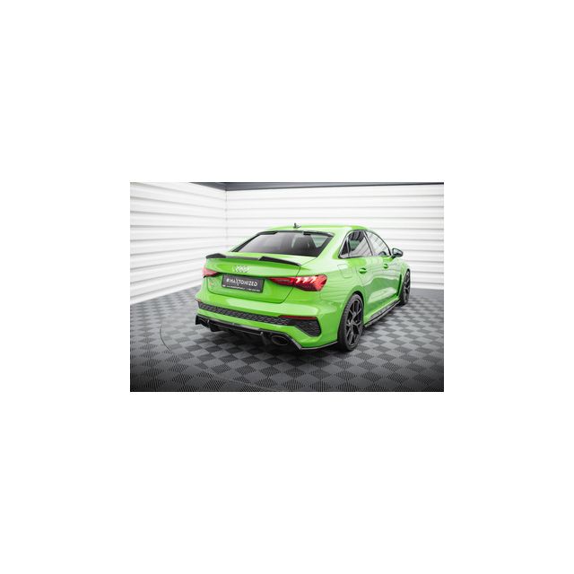 Карбонови странични добавки за задна броня V.2 Audi RS3 Sedan 8Y