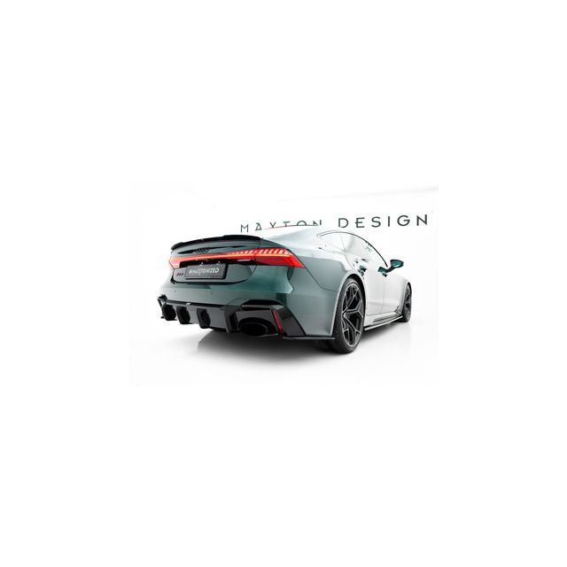 Карбонови странични добавки за задна броня Audi RS7 C8
