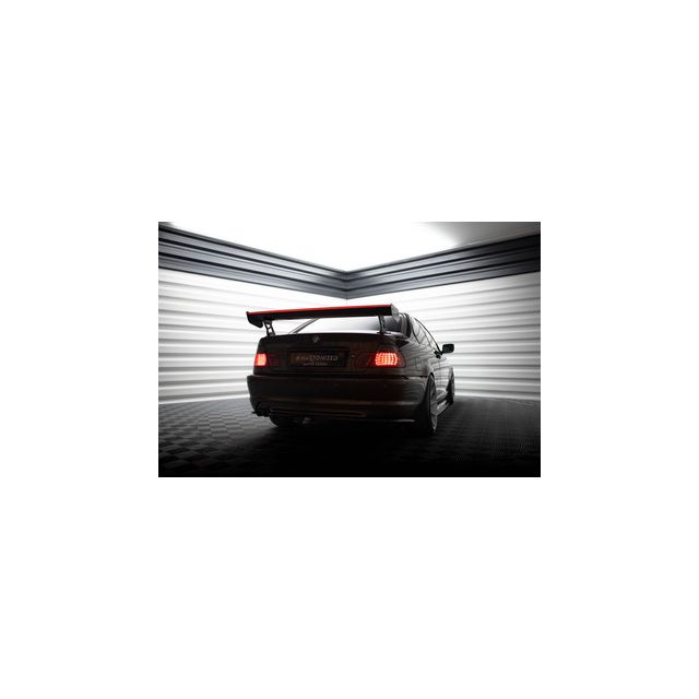 Карбоново крило/спойлер + LED светлина BMW 3 Coupe E46