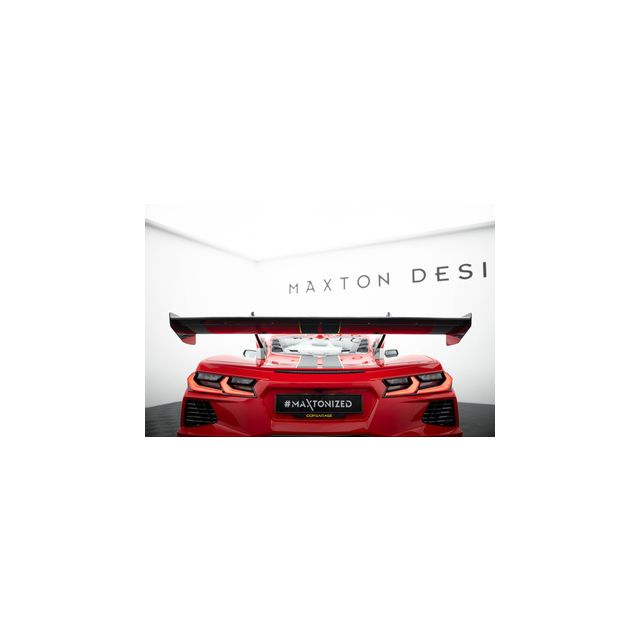 Карбонов спойлер Chevrolet Corvette C8
