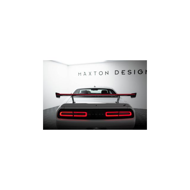 Карбонов спойлер + LED Dodge Challenger Mk3