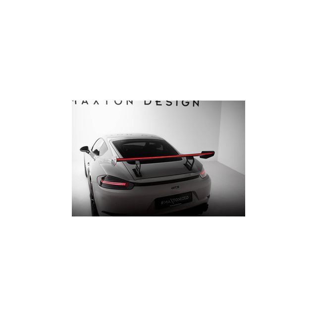 Карбоново крило/спойлер V.2 + LED Porsche 718 Cayman 982c
