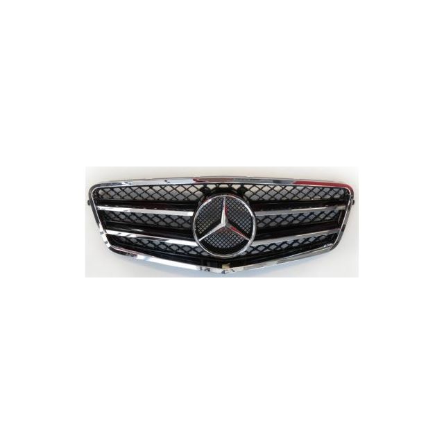 Решетка – Черна хромирана За Mercedes E-class W212 2009+