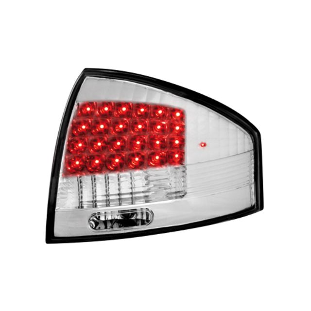 LED стопове за Audi A6 C5 1997-2004г.Хромирани