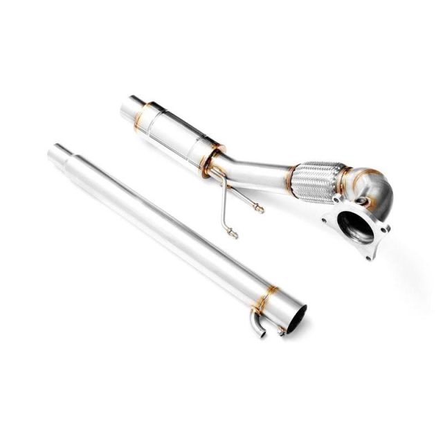 Downpipe AUDI A3 8P 1.8, 2.0 TFSI + Заглушител