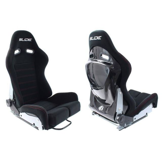 Състезателна седалка Slide - SLIDE X3 - Черна, Размер: L