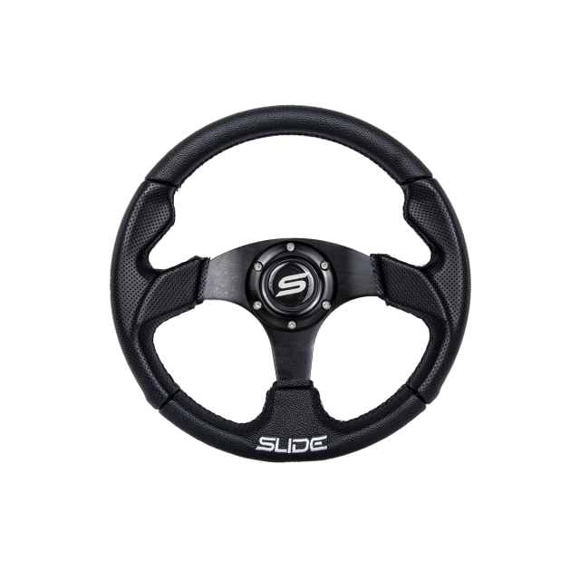 Спортен волан SLIDE 320mm /изнасяне: 20mm - Черна кожа