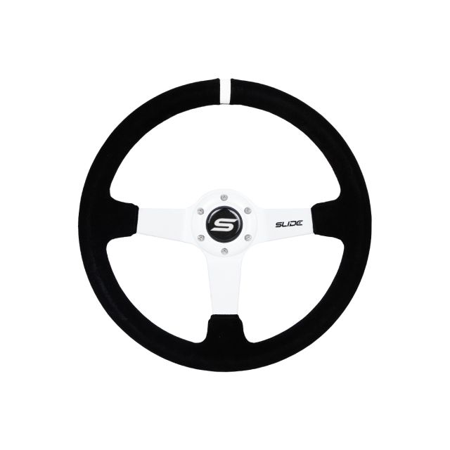 Спортен волан SLIDE 350mm /изнасяне:90mm Suede White
