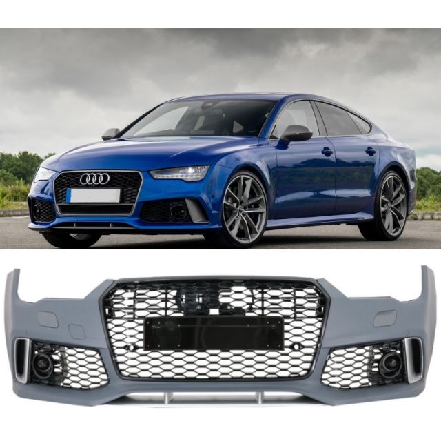 RS7 дизайн предна броня за AUDI A7 4G - фейслифт