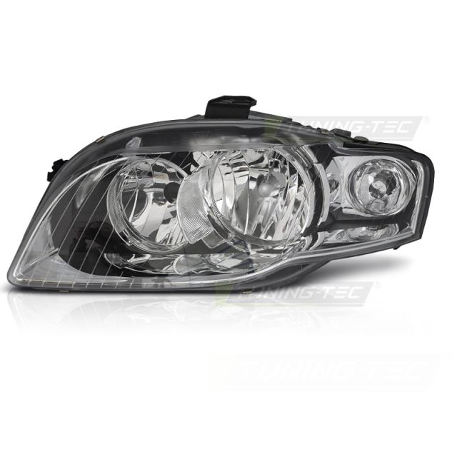 Ляв фар хром за AUDI A4 B7 04-08