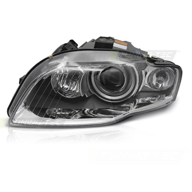 XENON Ляв фар хром за AUDI A4 B7 04-08