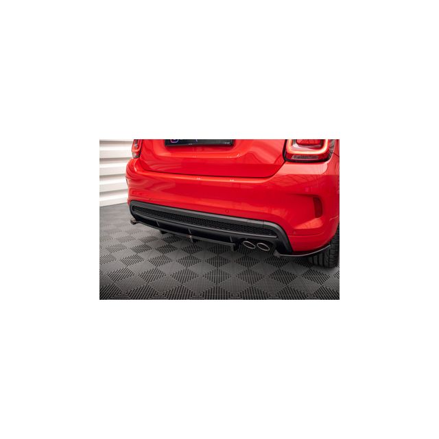 Добавка за задна броня (с вертикални ребра) Fiat 500X Sport Mk1 Facelift