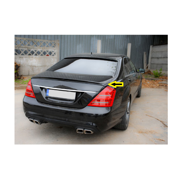 Спойлер за багажник за Mercedes W221 S-class 