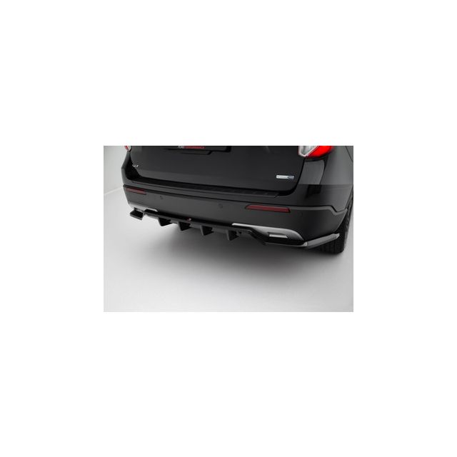 Добавка за задна броня (с вертикални ребра) Ford Explorer XLT Mk6