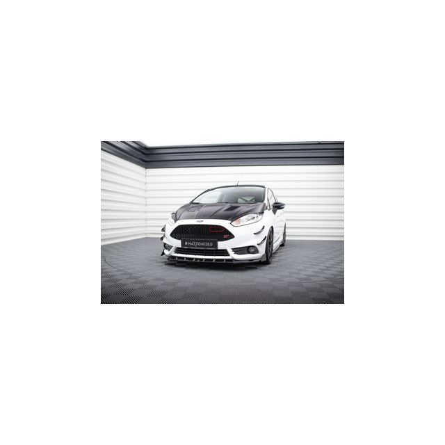 Добавка за предна броня V.6 + "крилца" Ford Fiesta ST Mk7 Facelift