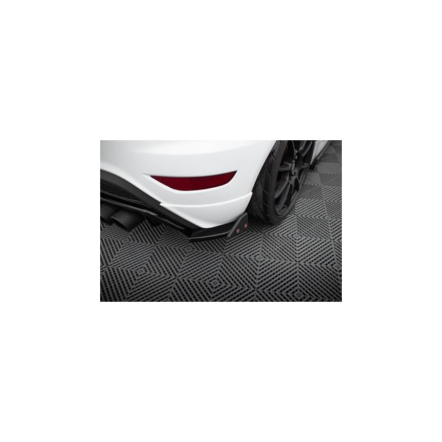 Странични добавки за задна броня V.3 + "крилца" Ford Fiesta ST Mk7 Facelift