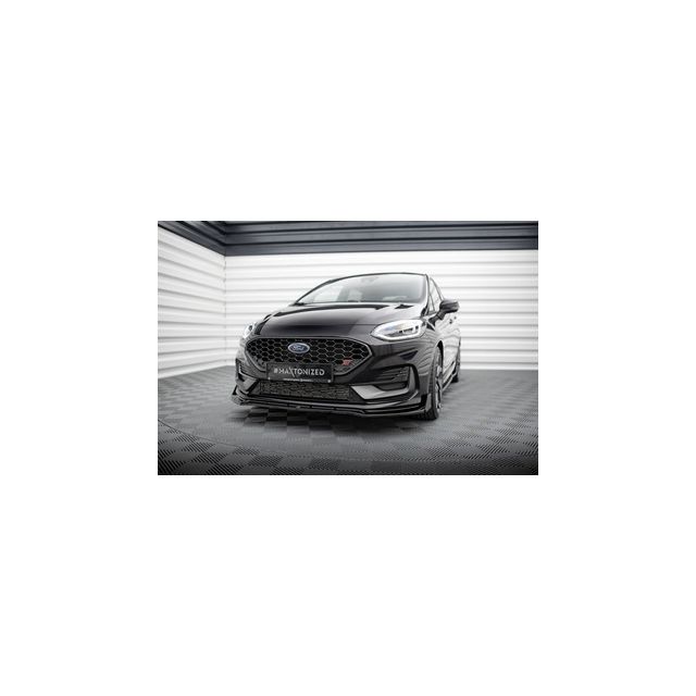 Добавка за предна броня V.4 + "крилца" Ford Fiesta ST / ST-line Mk8 Facelift