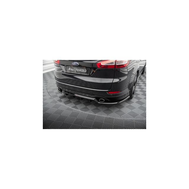 Добавка за задна броня (с вертикални ребра) Ford Mondeo ST-Line Estate Mk4 Facelift
