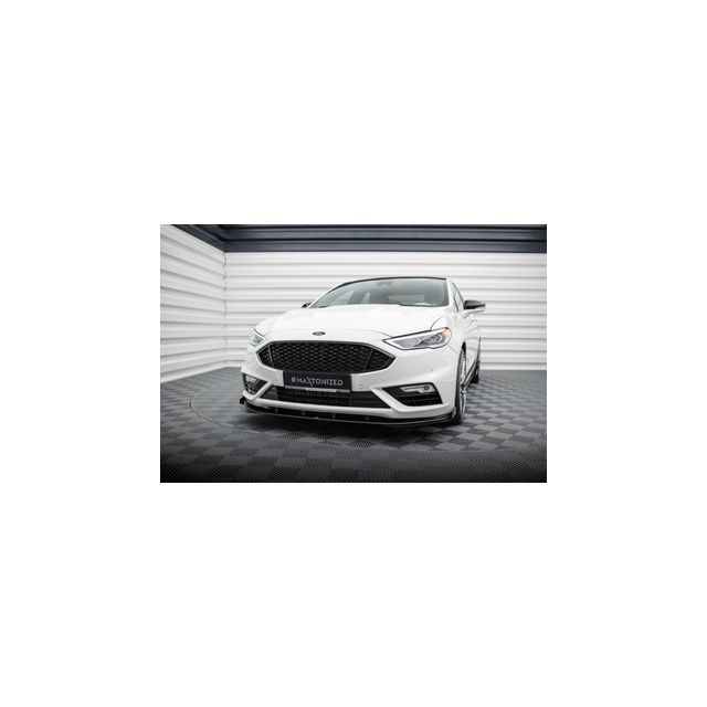  Добавка за предна броня + "крилца" Ford Mondeo Sport Mk5 Facelift / Fusion Sport Mk2 Facelift