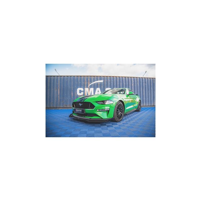  Добавка за предна броня V.1 + "крилца" Ford Mustang GT Mk6 Facelift