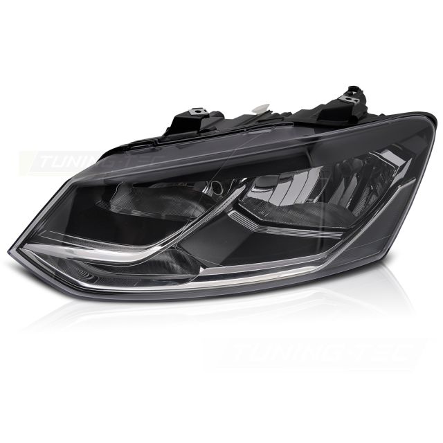 Ляв фар черни за VW POLO 6R 14-17