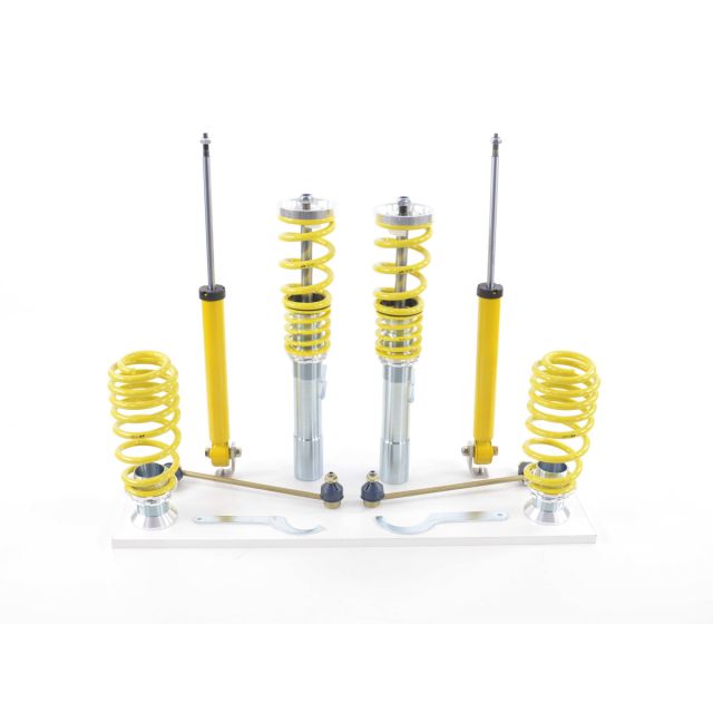 Спортно Регулируемо Окачване FK stainless steel VW Golf 6 1K from 2008 with 55mm strut