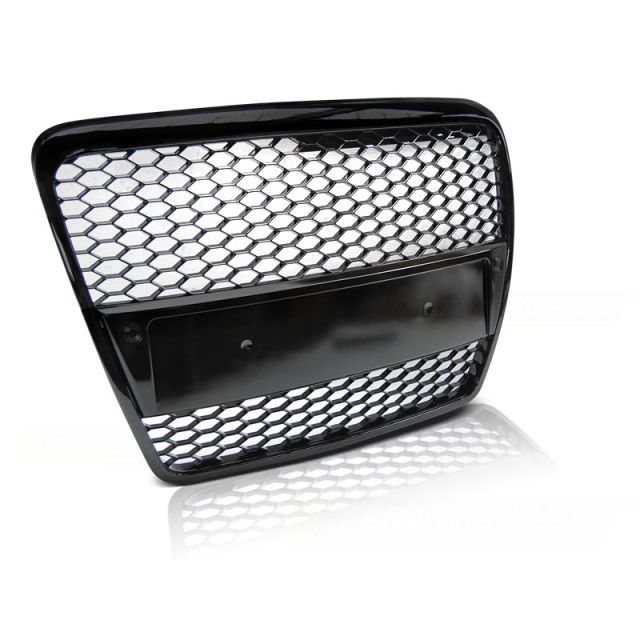 Решетка черен гланц за AUDI A6 (C6) 04.04-08