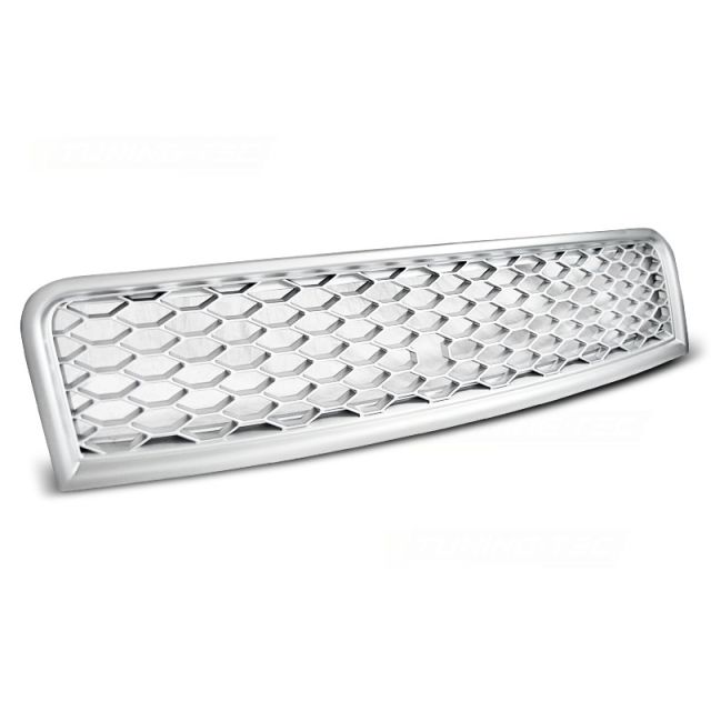 Сребриста решетка за AUDI A4 (B6) 10.00-10.04