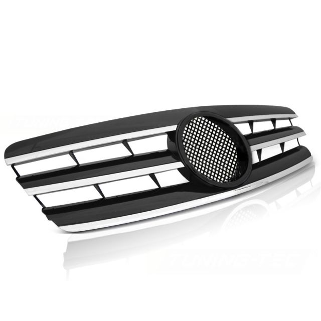 Решетка хром с черно за MERCEDES W203 00-07