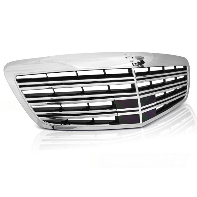 Хромирана решетка черни за MERCEDES W221 09-13