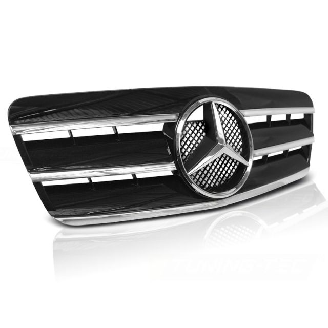 Решетка хром с черно за MERCEDES CLK W208 96-02