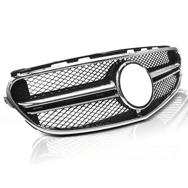 Решетка хром с черно за MERCEDES W212 13-16