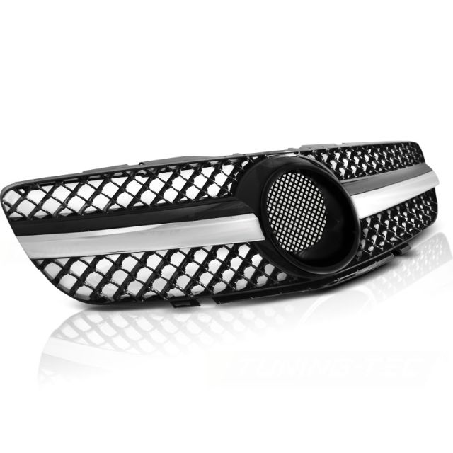 Решетка хром с черно за MERCEDES SL R230 01-06