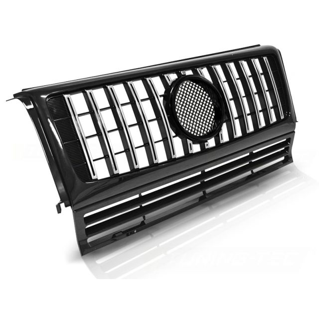 Решетка хром с черно за W463 90-12