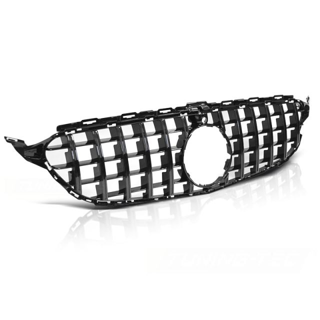 Решетка черен гланц за MERCEDES W205 14-18