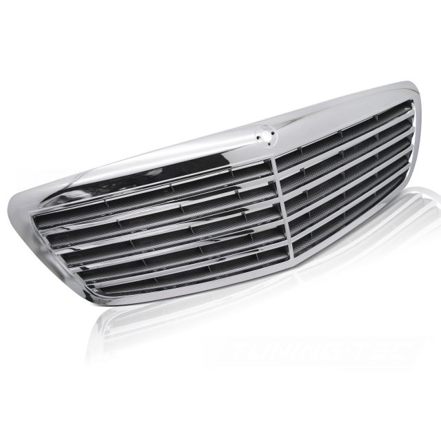 Решетка Хром-карбонов дизайн за MERCEDES S-CLASS W221 05-09
