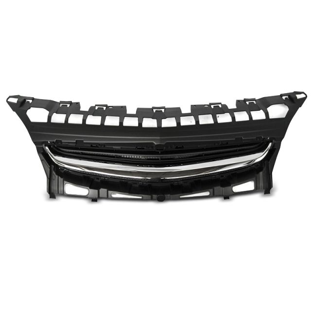 Решетка за OPEL ASTRA J 12-15 5D хром Черни
