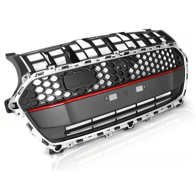 SUZUKI SWIFT VI 17-20 Хром RED LINE