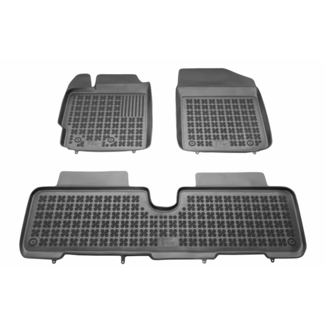 Гумени стелки за Toyota Yaris / Urban Cruiser / Great Wall Volex C10 - 3бр.
