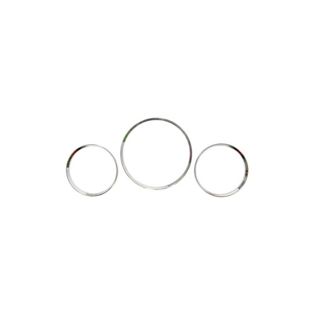 Комплект хром рингове за табло Mercedes C-class W202 1993-1995г.