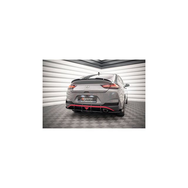  Странични добавки за задна броня + "крилца" Hyundai I30 Fastback N-Line Mk3 Facelift