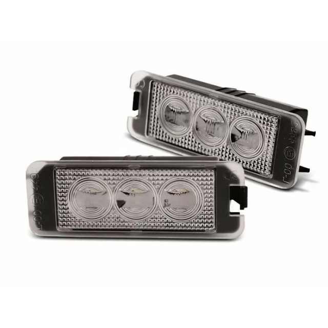 Плафони за задния номер за VW GOLF 5,6,7 CANBUS / POLO 6R / PASSAT 3C CC - с 3 диода