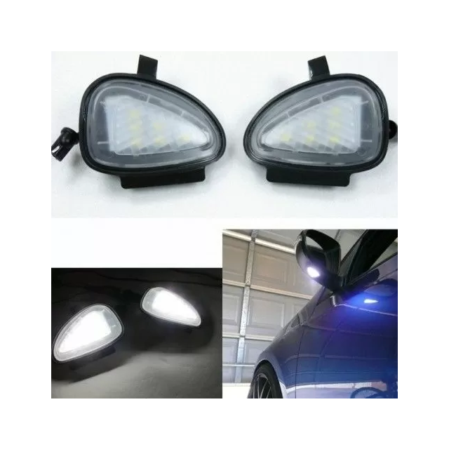 Плафони за осветление под огледалата за Golf 5 / Джета 2 / Passat 2006+ / ЕОС